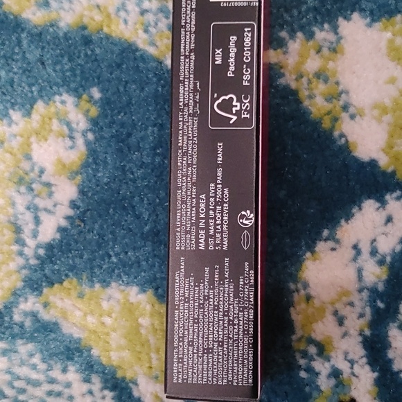 Rouge Artist Makeup Forever Liquid Lipstick in Toffee at all hours Full Size - Picture 4 of 8